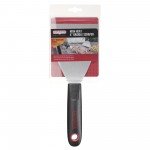 Chef Master 90261 Heavy Duty Grill Scraper, 4(W) inch, Stainless Steel, Heat-Resistant Handle