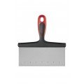 Chef Master 90264 Heavy Duty Grill Scraper, 8(W) inch, Stainless Steel, Heat-Resistant Handle