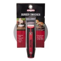 Chef Master 90279 Burger Smasher, Stainless Steel, Heat-Resistant Handle