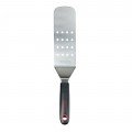 Chef Master 90285 Flexible Perforated Turner, 15.19(L) inch, Stainless Steel, Heat-Resistant Handle