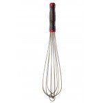 Chef Master 90302 French Whip, 16(L) inch, Stainless Steel, High Heat Nylon Handle