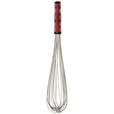 Chef Master 90305 Piano Whip, 16(L) inch, Stainless Steel, High Heat Nylon Handle