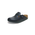 BIRKENSTOCK Boston Pro Leather Chef Shoes Black 1025979BLK42, Size 42