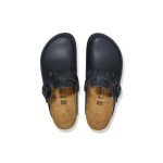 BIRKENSTOCK Boston Pro Leather Chef Shoes Black 1025979BLK42, Size 42