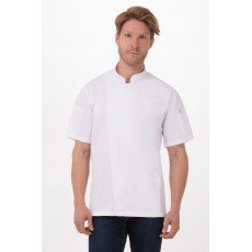 Chef Works CBZ01-WHT- Rochester White Chef Coat, Medium