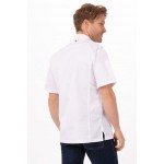 Chef Works CBZ01-WHT-2XL Rochester White Chef Coat, XX-Large