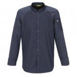 ChefWorks Tulum Grey Chef Coat CBS01GRY-M Medium