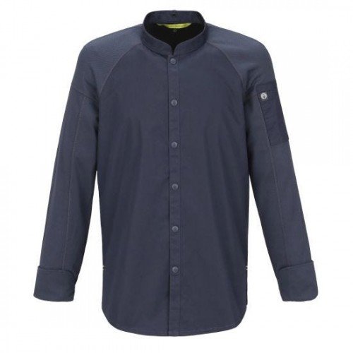ChefWorks Tulum Grey Chef Coat CBS01GRY-M Medium