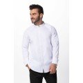 ChefWorks CBS01WHT-L Tulum White Chef Coat, Large