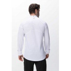 ChefWorks CBS01WHT-2XL Tulum White Chef Coat, 2X-Large
