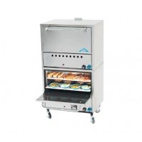 Comstock-Castle 2PO19 24(w) inch Pizza Bake Oven, Double Stack, Legs, (2)Burner(s), Natural Gas, 50k Total BTU/hr, NSF Listed