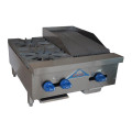 Comstock-Castle FHP24-1RB-P 24(w) inch Hotplate/Char-Broiler Combination, Countertop, Liquid Propane, 87k Total BTU/hr, NSF Listed