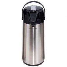Crestware APL25S 2.5-Liter Stainless Steel Liner Lever Pump Airpot – Commercial Beverage Dispenser