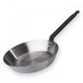 Crestware CSFRY08 8-Inch Carbon Steel Fry Pan with Riveted Handle – Commercial Restaurant Frying Pan