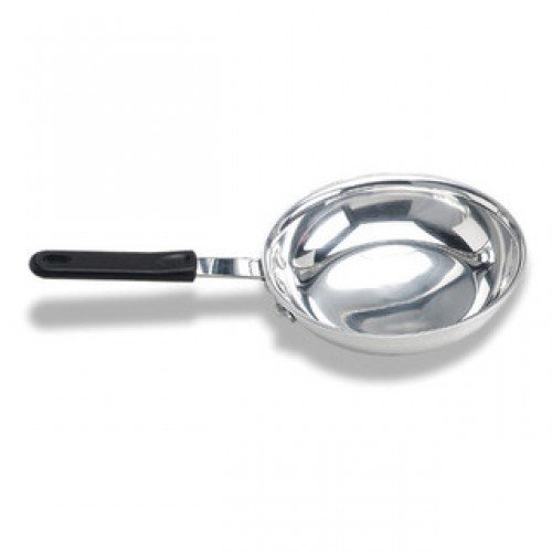 Crestware FRY12IH 12 inch Induction Ready Polished Fry Pan with Stay Cool Handle – NSF Listed Commercial Frying Pan