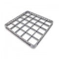 Crestware REC25 25-Compartment Dishwasher Rack Extender – Open Design, Gray, 19-1/8-inch x 19-1/8-inch