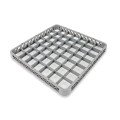 Crestware REC49 Glass Rack Extender, (49)Compartment(s), Gray, Polymers, 19-1/2(w) x 19-1/2(d) x 1-3/4(h) inch