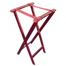 Crestware WTSDK Tray Stand, Folding, Dark Wood, 15(w) x 17(d) x 31-1/2(h) inch