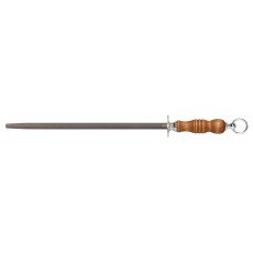 Dexter-Russell 1237-14 (07231) Traditional® 14 inch Sharpening Steel with Rose Wood Handle