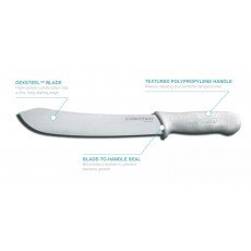 Dexter-Russell S112-12PCP (04113) 12 inch Sani-Safe® Butcher Knife, NSF Listed