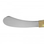 Dexter-Russell 1674½ (10030) 4-1/2 inch Traditional Carbon Steel Fish Knife with Wood Handle, NSF Listed