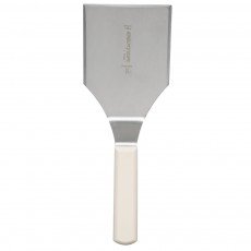 Dexter-Russell  P94858 (31648) BASICS® Hamburger Turner with White Handle, 5x4 inch, NSF Listed