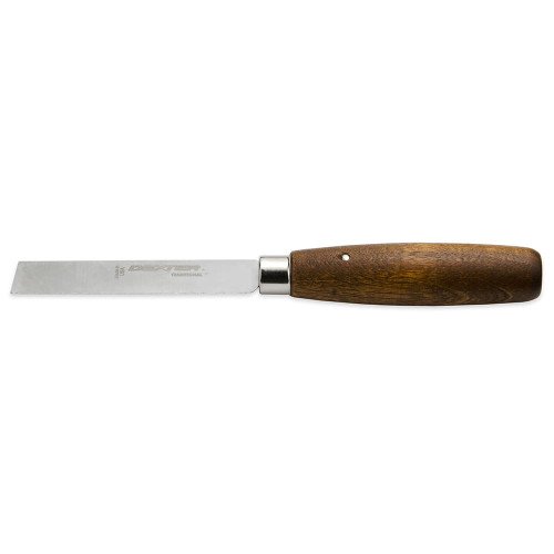 Dexter-Russell X3S (75330) 3-5/8 inch Blade Square Point Shoe Knife with Wood Handle, NSF Listed