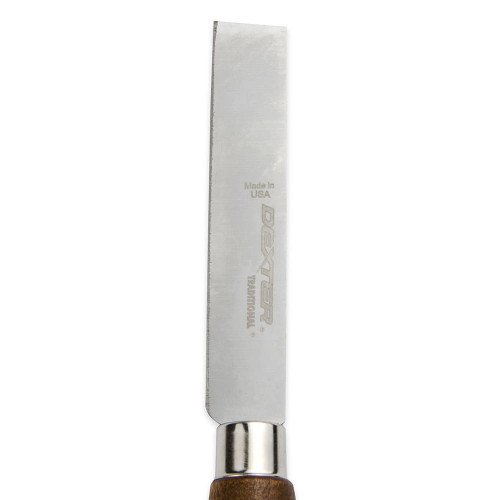 Dexter-Russell X3S (75330) 3-5/8 inch Blade Square Point Shoe Knife with Wood Handle, NSF Listed