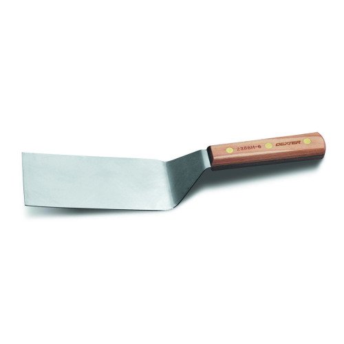 Dexter-Russell 2386H-6 (16221) TRADITIONAL® Turner with Rosewood Handle, 6x3 inch, NSF Listed