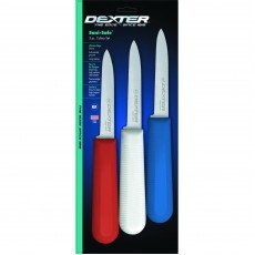 Dexter-Russell S104-3RWC Sani-Safe®(15492) 3-1/4 inch Parer Knife, NSF Listed, 1 Set