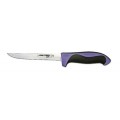 Dexter-Russell S360-6FP-PCP (36002P) 6 inch Narrow Flexible Boning Knife with Black and Purple Handle, NSF Listed