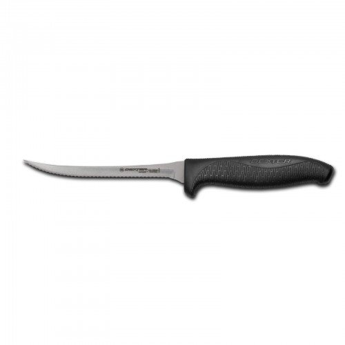 Dexter-Russell SGL155NSCB-PCP (24303B) 5½ inch Scalloped Utility Knife