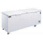 Dukers BD/BG-520 59-1/4(w) inch (2)Solid Top Door(s) Commercial Chest Freezer, (2)Basket(s), 16.10Cu.ft, Casters, 2/7hp, 110v/60/1-ph, ETL Listed
