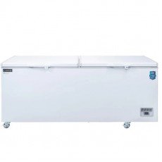 Dukers BD/BG-520 59-1/4(w) inch (2)Solid Top Door(s) Commercial Solid Top Chest Freezer, (2)Basket(s), 2/7hp, 110v/60/1, Casters, ETL Listed