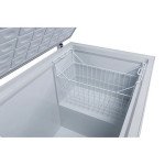 Dukers BD/BG-760 83-5/8 inch wide (2)Solid Top Door(s) Commercial Solid Top Chest Freezer, (2)Basket(s), 4/9hp, 110v/60/1, Casters, ETL Listed