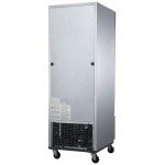Dukers D28R 27-1/2(w) inch (1)Solid Swing Door(s) Bottom Mount Reach-in Upright Refrigerators, 17.79Cu.ft, (4)Shelve(s), 1/5hp, 115v/60/1, Casters, ETL Listed