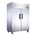 Dukers D55AF 55-1/8(w) inch (2)Solid Swing Door(s) Top Mount Reach-In Upright Freezers, 42.29Cu.ft, (8)Shelve(s), 1hp, 115v/60/1-ph, Casters, ETL Listed