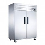 Dukers D55AR 55 inch 2-Door Top-Mount Reach-In Refrigerator