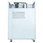 Dukers D55AF 55-1/8(w) inch (2)Solid Swing Door(s) Top Mount Reach-In Upright Freezers, 42.29Cu.ft, (8)Shelve(s), 1hp, 115v/60/1-ph, Casters, ETL Listed