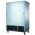 Dukers D55F 55(w) inch (2)Solid Swing Door(s) Bottom Mount Reach-in Upright Freezers, 40.74Cu.ft, (8)Shelve(s), 1hp, 115v/60/1-ph, Casters, ETL Listed