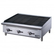 Dukers DCCB36 36(w) inch Radiant Broilers, (3)Burner(s), Manual Control, Natural Gas, 105k Total BTU/Hr, CSA Listed