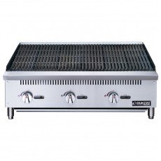 Dukers DCCB36 36(w) inch Radiant Broilers, (3)Burner(s), Manual Control, Natural Gas, 105k Total BTU/Hr, CSA Listed