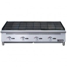 Dukers DCCB48 48(w) inch Radiant Broilers, (4)Burner(s), Manual Control, Natural Gas, 140k Total BTU/Hr, CSA Listed