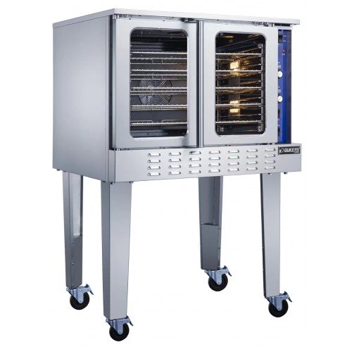 Dukers DCCOG1 41-7/10(w) inch Single Deck Full Size Convection Oven, (3)Burner(s), Natural Gas, 54k Total BTU/Hr, CSA Listed
