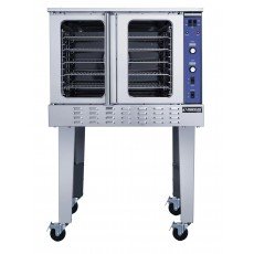 Dukers DCCOG1 41-7/10(w) inch Single Deck Full Size Convection Oven, (3)Burner(s), Natural Gas, 54k Total BTU/Hr, CSA Listed