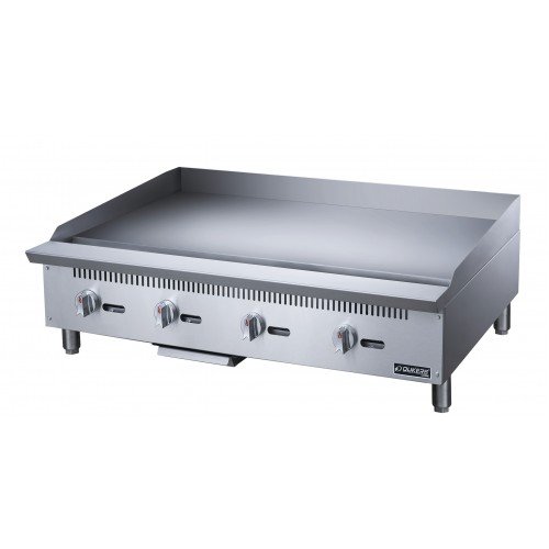 Dukers DCGM48 48(w) inch Griddle, (4)Burner(s), ¾ inch Thick Plate, Manual, Natural Gas, 120k Total BTU/Hr, CSA Listed