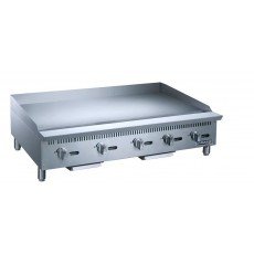 Dukers DCGM60 60(w) inch Griddle, (5)Burner(s), ¾ inch Thick Plate, Manual, Natural Gas, 150k Total BTU/Hr, CSA Listed