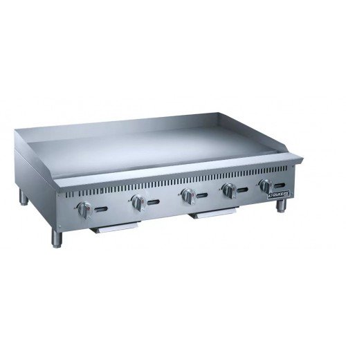 Dukers DCGMA60 60(w) inch Griddle, (5)Burner(s), 1 inch Thick Plate, Manual, Natural Gas, 150k Total BTU/Hr, SA Listed