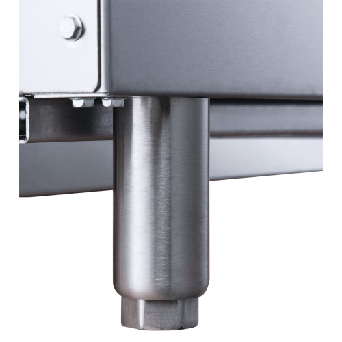 Dukers DCHPA12 Hot Plates, (2)Burner(s), Counter Top, 56k Total BTU/Hr, Natural Gas, 12(w) x 28-3/4(d) x 13-3/8(h) inch, CSA Listed Dukers DCHPA12 Hot Plates, (2)Burner(s), Counter Top, 56k Total BTU/Hr, Natural Gas, 12(w) x 28-3/4(d) x 13-3/8(h) inch, CSA Listed