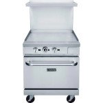 Dukers DCR24-GM 24(w) inch Gas Griddle Ranges, (1)Standard Oven(s), Casters, Natural Gas, 82k Total BTU/Hr, CSA Listed
